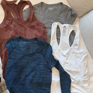 Bundle of 4: Lululemon, Athleta, Adidas